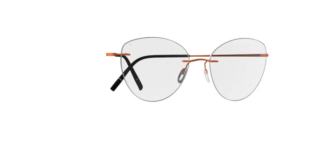 Silhouette Titan Minimal Art Stellar Demo Rimless 5599 Eyeglasses - view 137